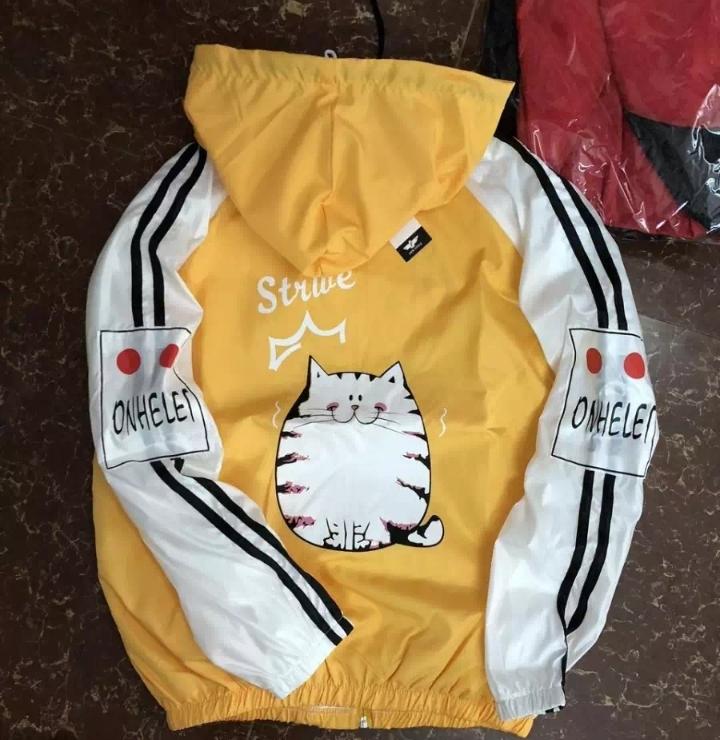 [HCM]áo khoác dù con mèo