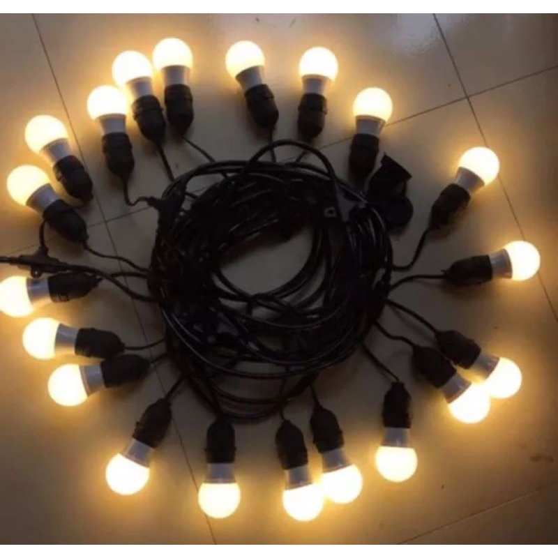 Bóng Đèn Led Búp Kín 3W Loại Tốt 9 Mắt Led Ánh Sáng Trắng, Vàng Nắng, Đổi Màu Dùng Trang Trí Thắp Sáng - Chất Lượng Tốt