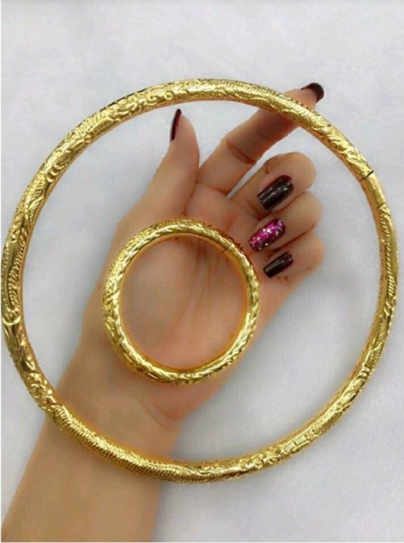 Bộ trang sức kiềng ,vòng cưới cô dâu