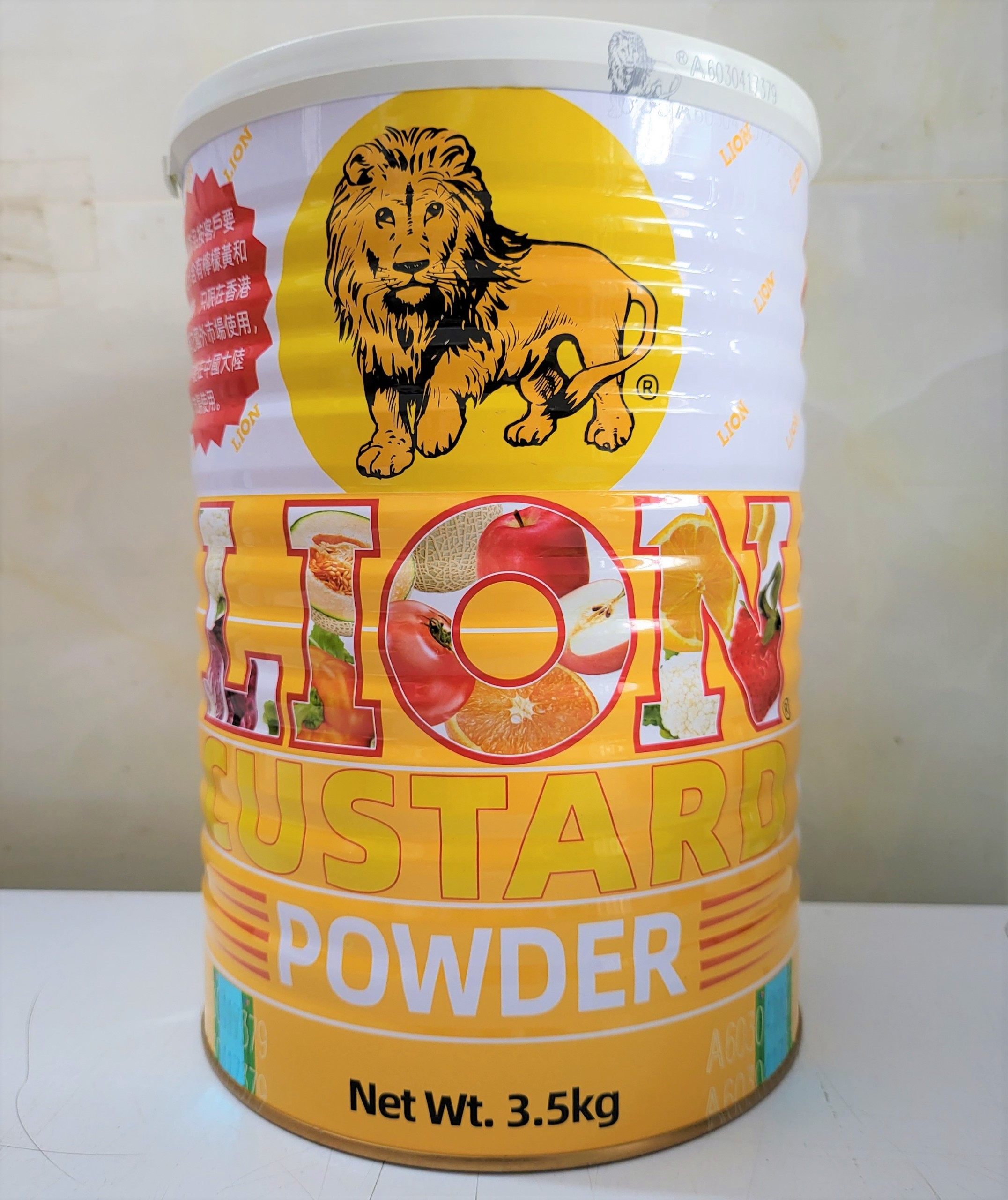 [HỘP LỚN 3.5kg] BỘT TRỨNG SỮA (Bột bắp hiệu Sư Tử) [China] LION Custard Powder (euf)