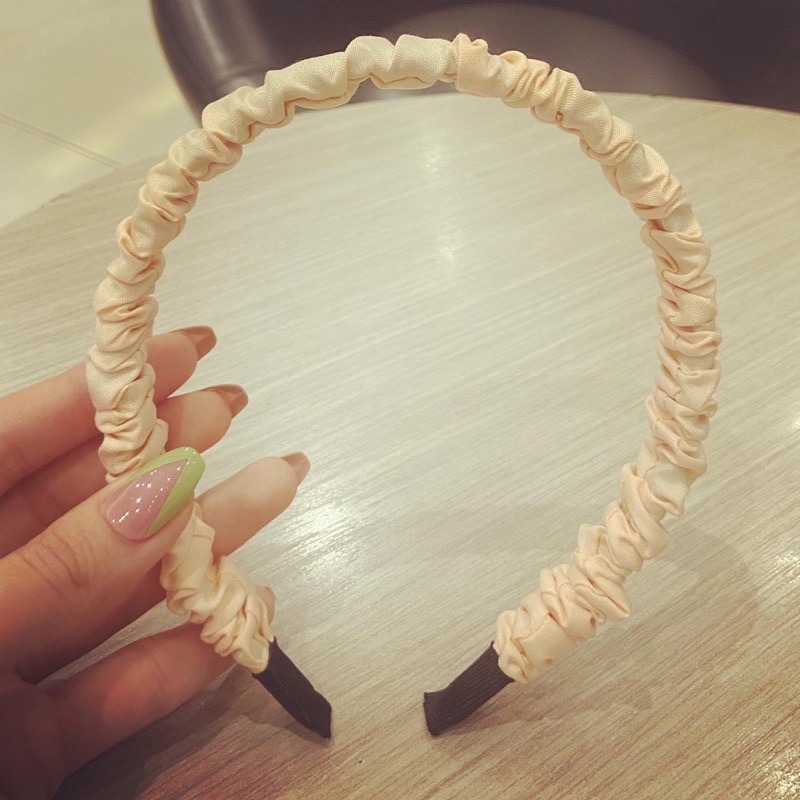 Băng Đô Cài Tóc, Bờm Nhún Lụa C.U.AQue925