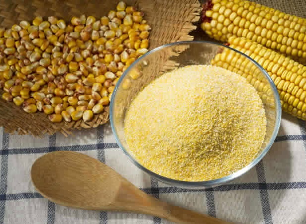 bột bắp - bột ngô xay siêu mịn 1kg