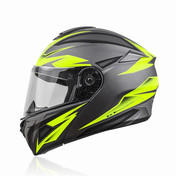Mũ Bảo Hiểm Fullface Lật Hàm YOHE 938 - 1 Kính - Bikersaigon