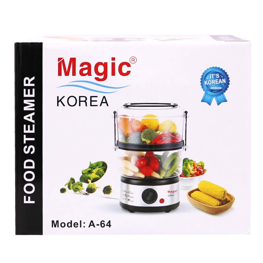 Nồi Hấp Điện 2 tầng Magic Korea A64