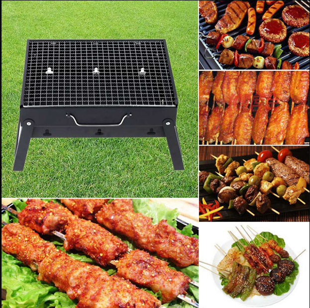 Bếp Nướng Than Hoa, Than Củi Vuông - BBQ Cao Cấp