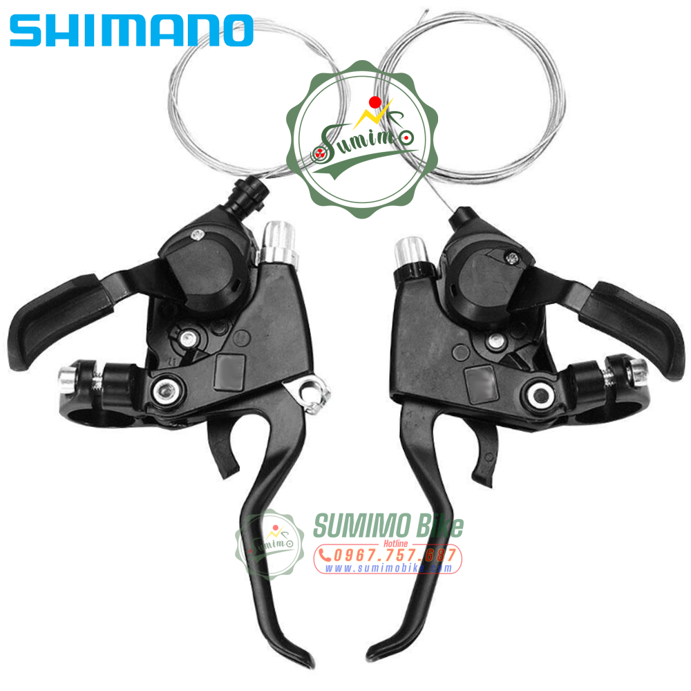 Tay bấm xã xe đạp SUMIMO EF51 kèm ruột đề
