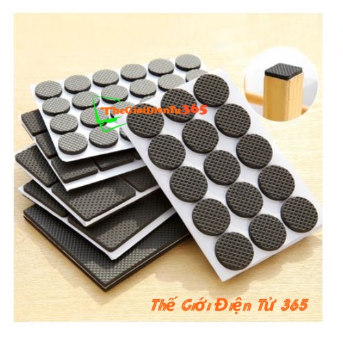 Miếng Dán Chống Trượt Bàn Ghế, Miếng Lót Đệm Chân Bàn Ghế, Dán Chống Trượt Cho Tủ Kệ