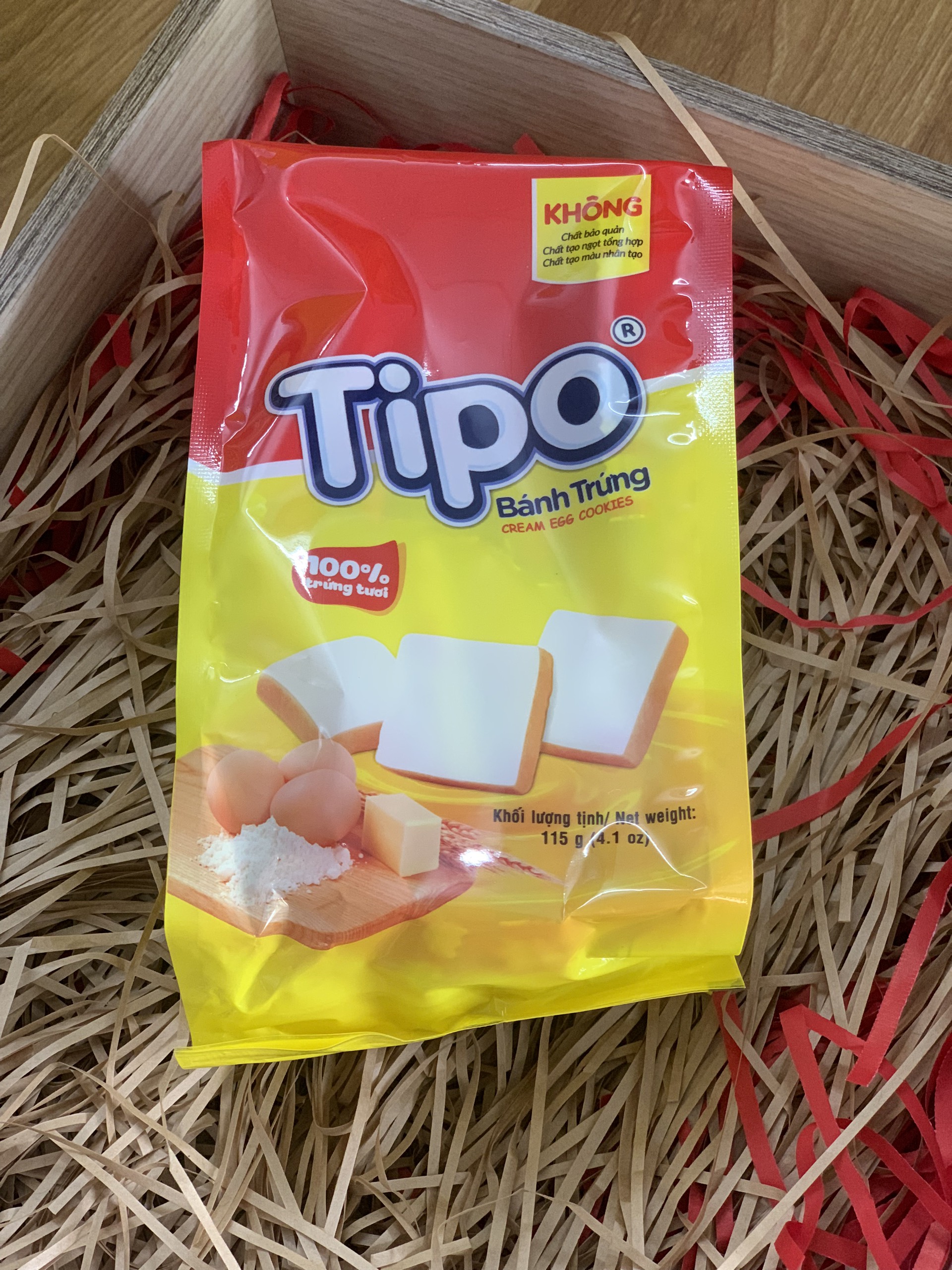 Bánh Tipo Trứng 115g