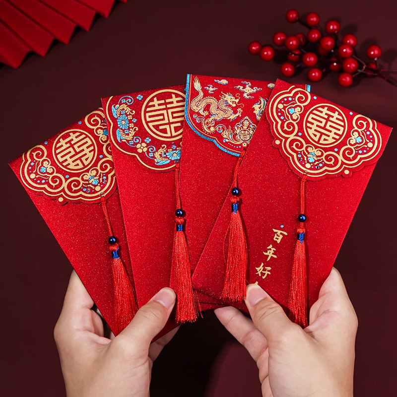 Bao lì xì hạnh phúc, bao lì xì tết 2024