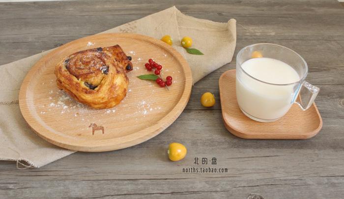 Sáng Tạo Phong Cách Nhật Bản Làm Bằng Gỗ Khay Ăn Gỗ Thịt Chất Lượng Hình Chữ Nhật Bữa Ăn Sáng Bánh Mì Cốc Nước KHÁCH SẠN Bánh Bao Khay Đựng