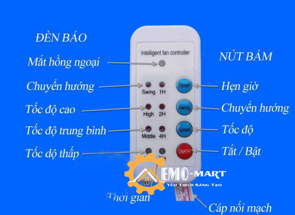 Mạch điều khiển quạt từ xa TOMAX V2