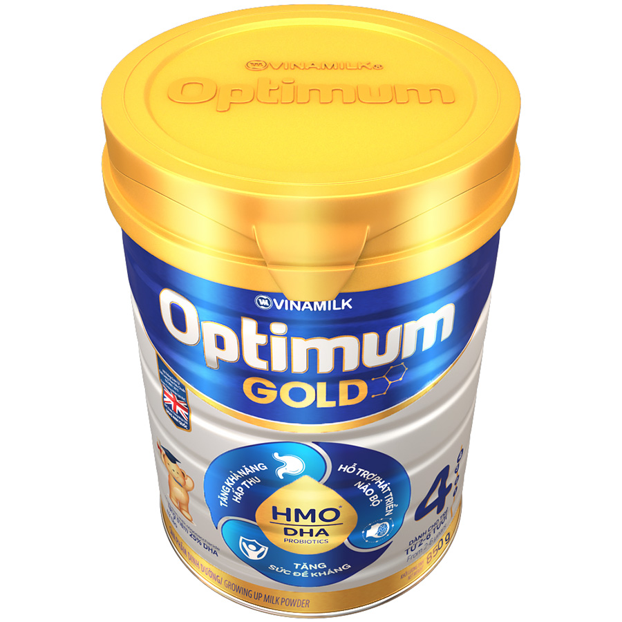 Sữa bột Optimum Gold 4 850g