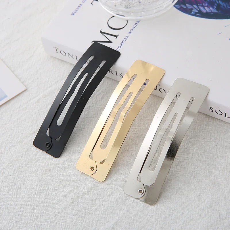 10 Cái Phôi Kẹp Tóc Vuông Làm Kẹp Tóc Handmade