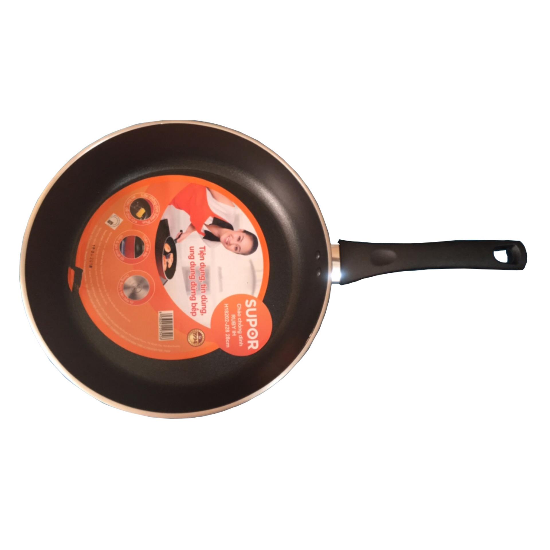 Chảo chống dinh Supor H18202-j24(dùng được trên bếp điện từ) .