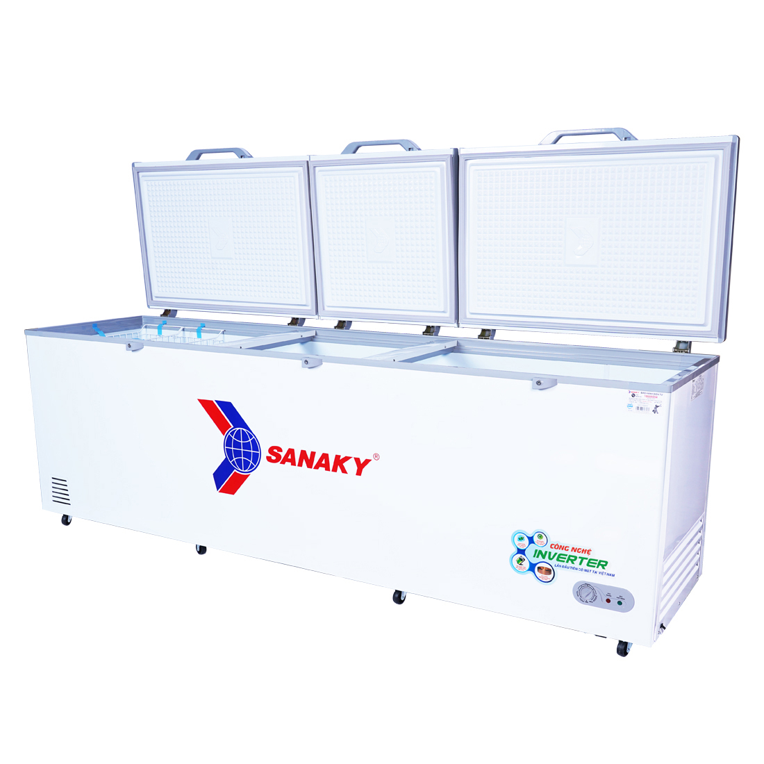 Tủ đông Sanaky Inverter 900 lít VH-1199HY3 - Bảo hành chính hãng  - Voucher 10% lên đến 800K