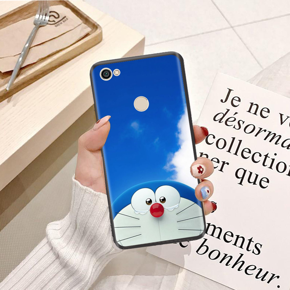 [HCM]Ốp lưng điện thoại Xiaomi Redmi 7A / Redmi Note 4 / Redmi Note 4X / Redmi Note 5 Pro / Redmi Note 5A / Redmi Note 5A Prime viền dẻo TPU BST Doremon Nhảy Múa