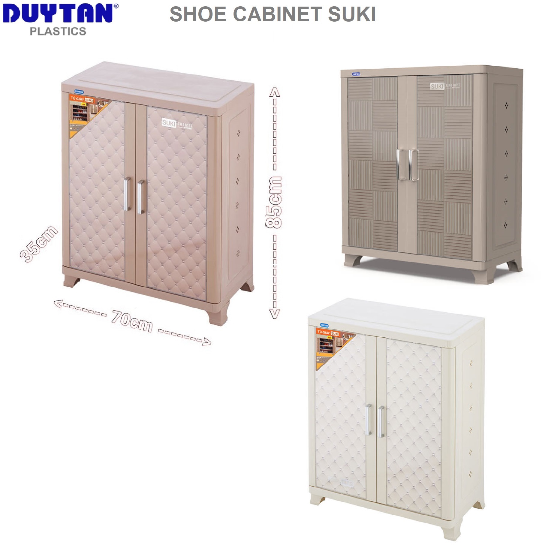 Tủ kệ giày dép Suki Duy Tân 4ngăn