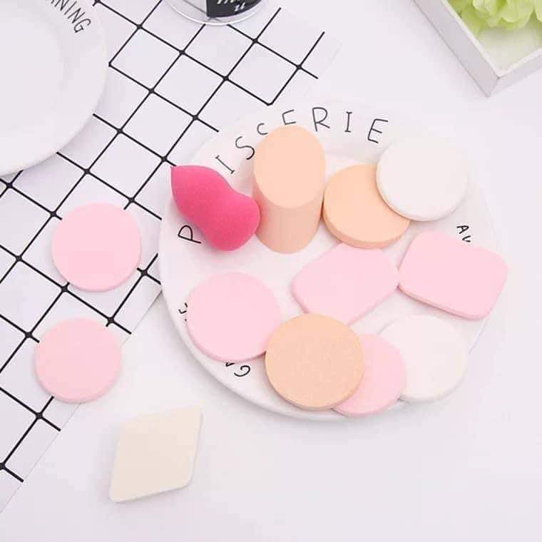 Set 6 Bộ Mút Tán Kem Nền Makeup