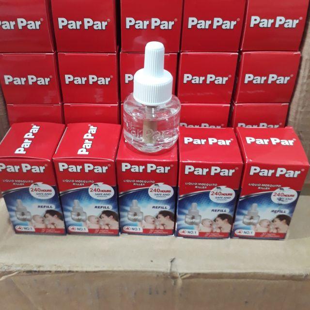 10 Lọ Tinh Dầu Đuổi Muỗi ParPar 240h