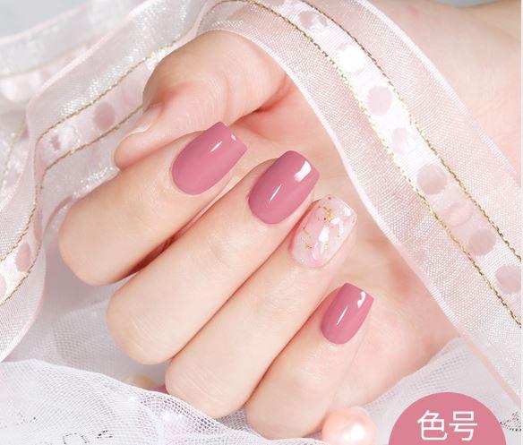 Set sơn móng gel AS đậu đỏ DS 6 màu chai 15ml