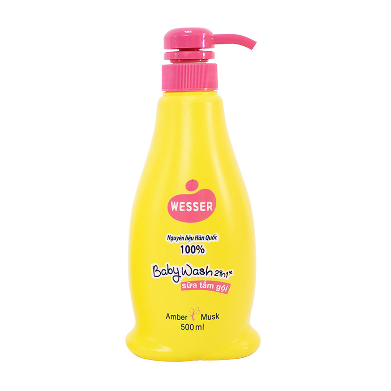 Sữa Tắm Gội Trẻ Em Wesser 2in1 ( 500ml )