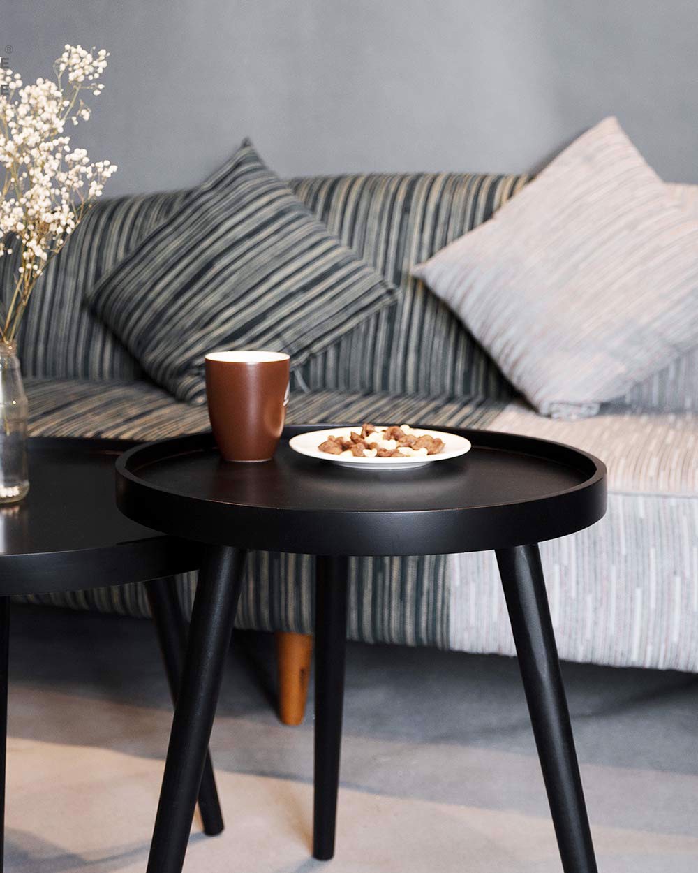 [HCM]Bàn Trà Sofa Tròn Soza