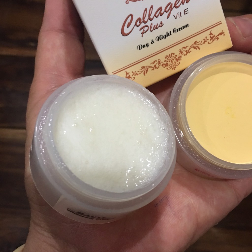 Kem Ngày Đêm Không Soap Collagen Vit E Plus Indonesia