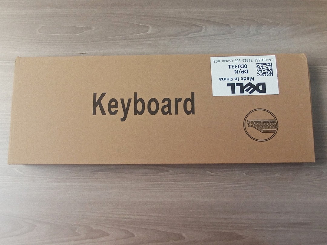 Bàn phím dell có dây sk-8115 dùng cho laptop, máy tính - màu đen