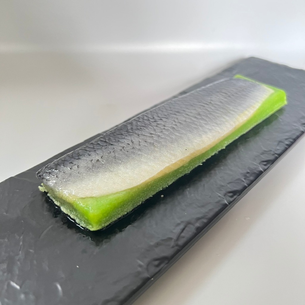 Cá trích ép trứng Nhật Bản ăn sashimi thanh 150G