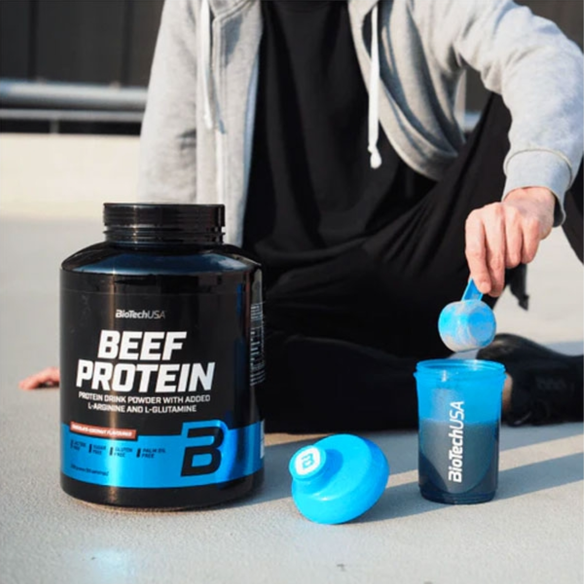 Sữa Tăng Cơ Whey Protein Hydrolyzed – Beef Protein BiotechUSA