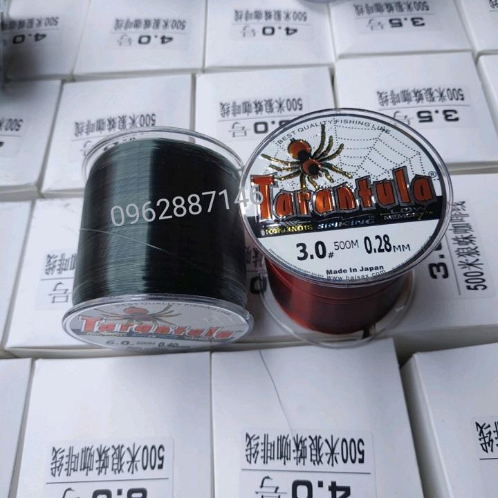 cước câu cá taratula 500m siêu bền