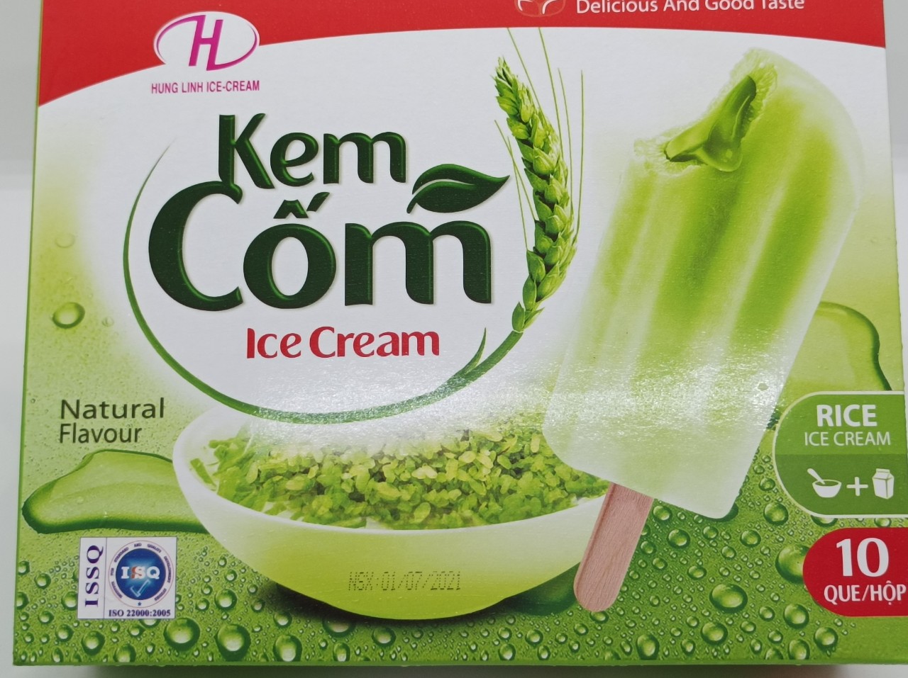 Kem Cốm Ngon - 7k/chiếc - Ship hỏa tốc nội thành Hà Nội