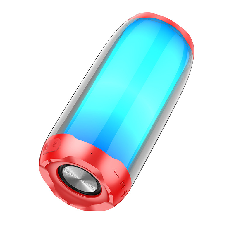 Loa hoco HC8 Bluetooth không dây phát sáng đèn LED 360