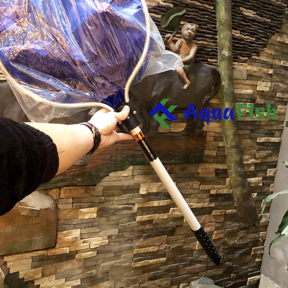 Vợt Không Đáy (dùng bắt cá Koi, cá Rồng size lớn)