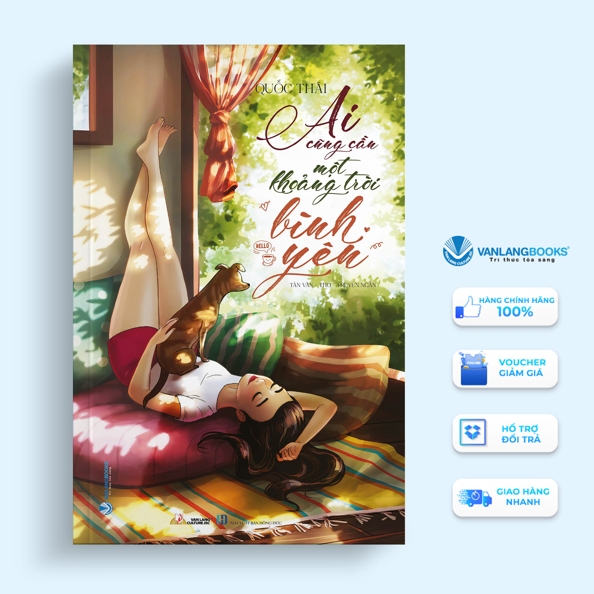 Sách Ai Cũng Cần Một Khoảng Trời Bình Yên-Vanlangbooks