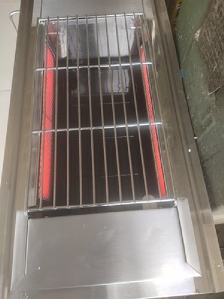 Bếp nướng BBQ 180cm dùng gas
