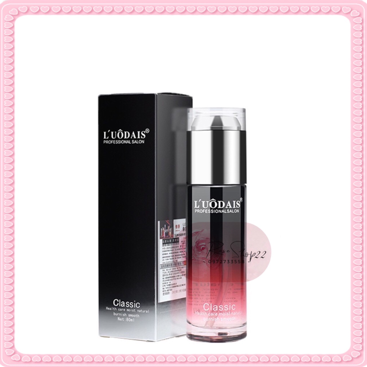 Tinh dầu Luodais Classic hương nước hoa 80ml
