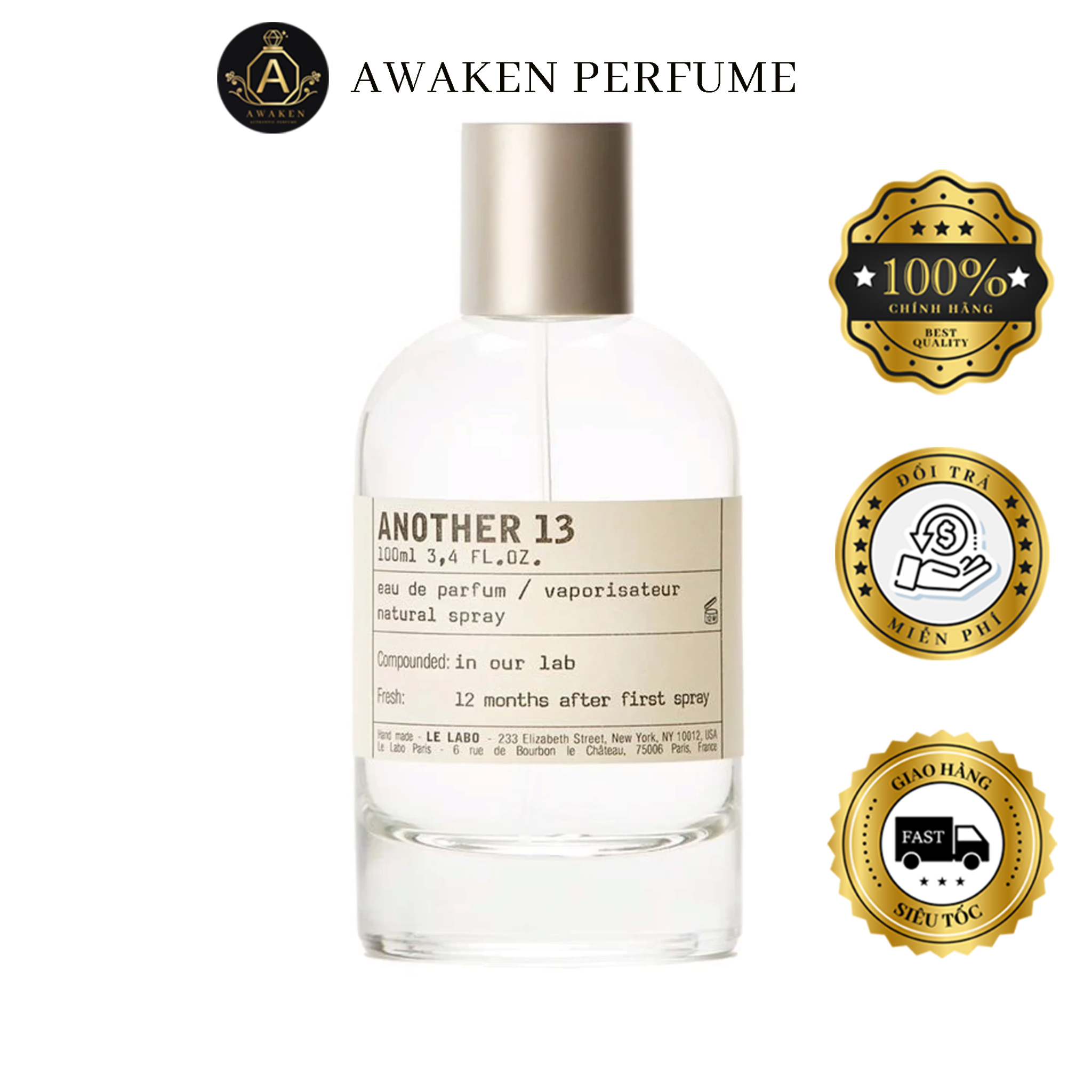 [Chiết 2ml/5ml/10ml] Nước hoa Le Labo Another 13 Chính Hãng