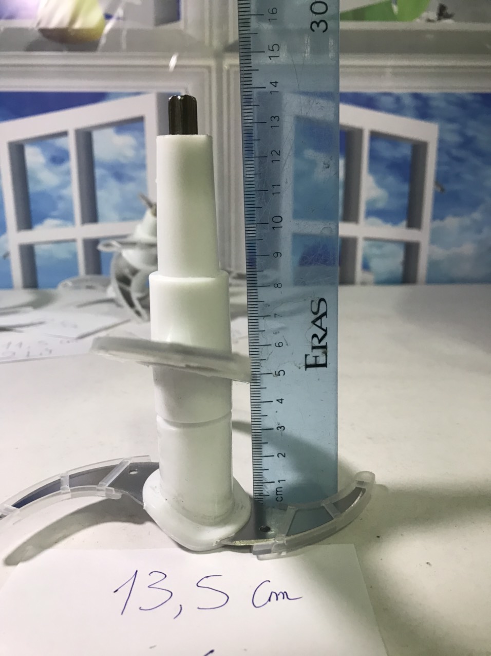 Lưỡi dao kép máy xay thịt 3L (chiều cao lưỡi 13,5CM)
