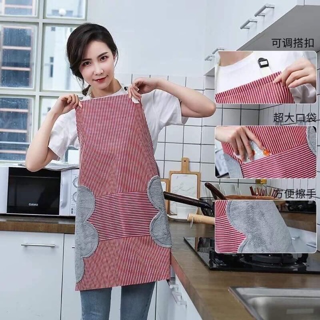 Tạp dề mẫu mới(SALE RẺ)