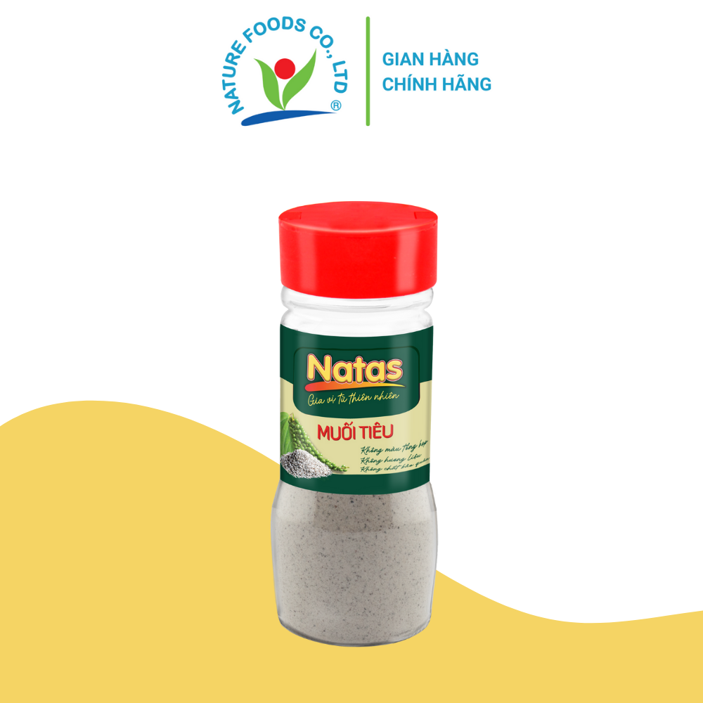 MUỐI TIÊU NATAS gia vị đa năng (hũ 100g)
