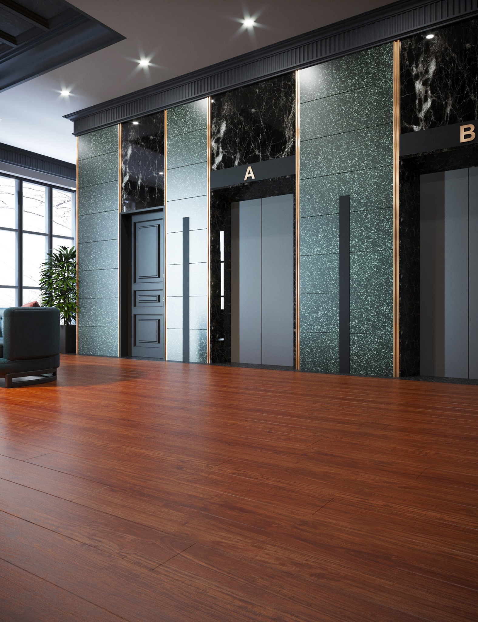 SÀN COMPOSITE KHÁNG NƯỚC EFLOOR EFM5401