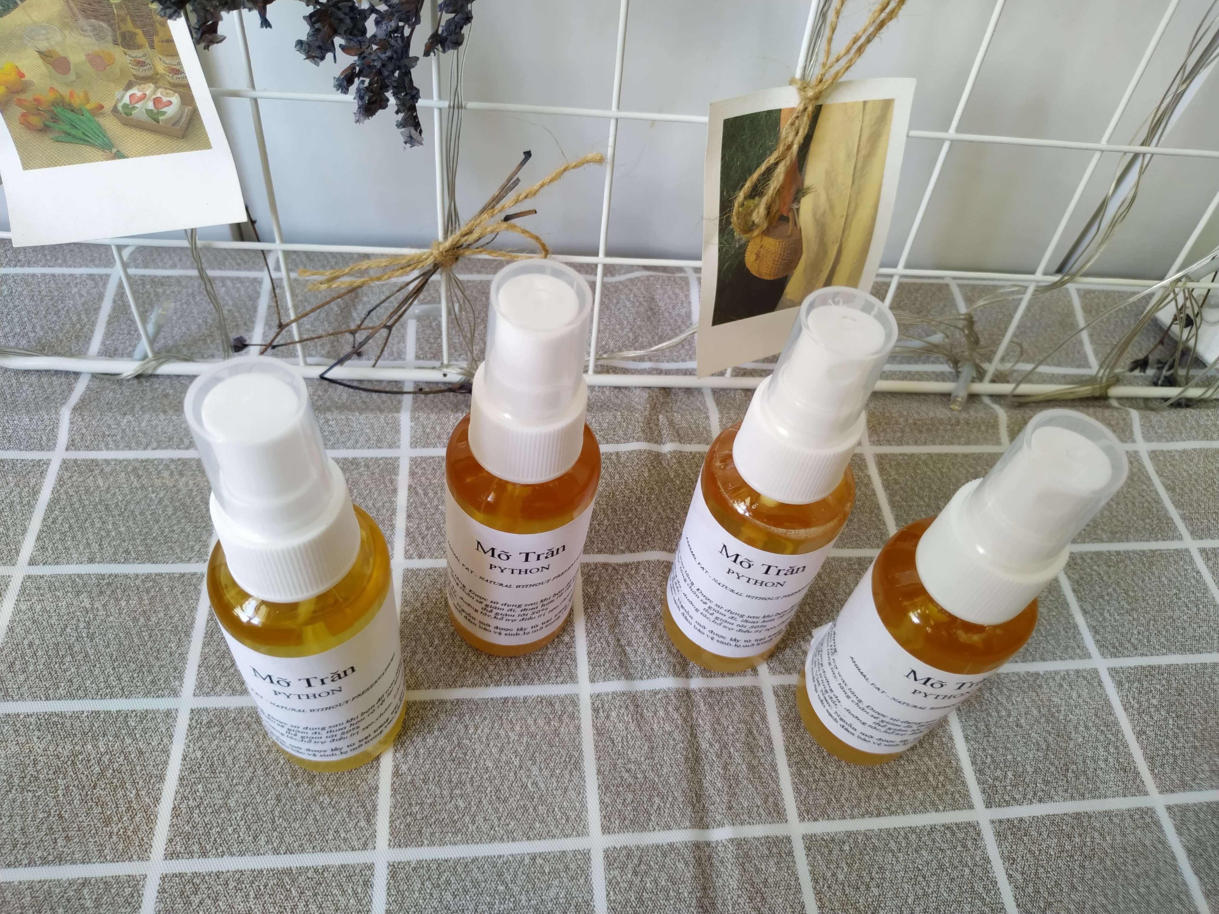 Tinh Chất Mỡ Trăn Python Hỗ Trợ Triệt Lông, Dưỡng Da Sau Wax 30ml