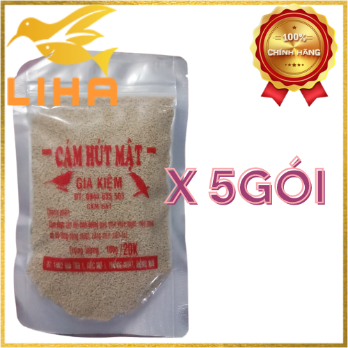 Combo 5 gói cám hút mật gia kiệm 100gr - thức ăn chim hút mật