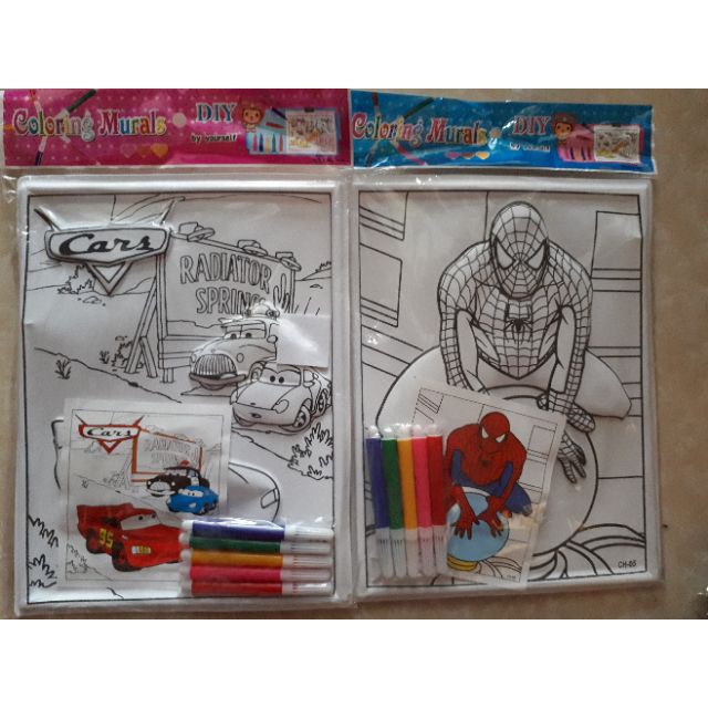 Tranh nhựa 3D tô màu cho bé