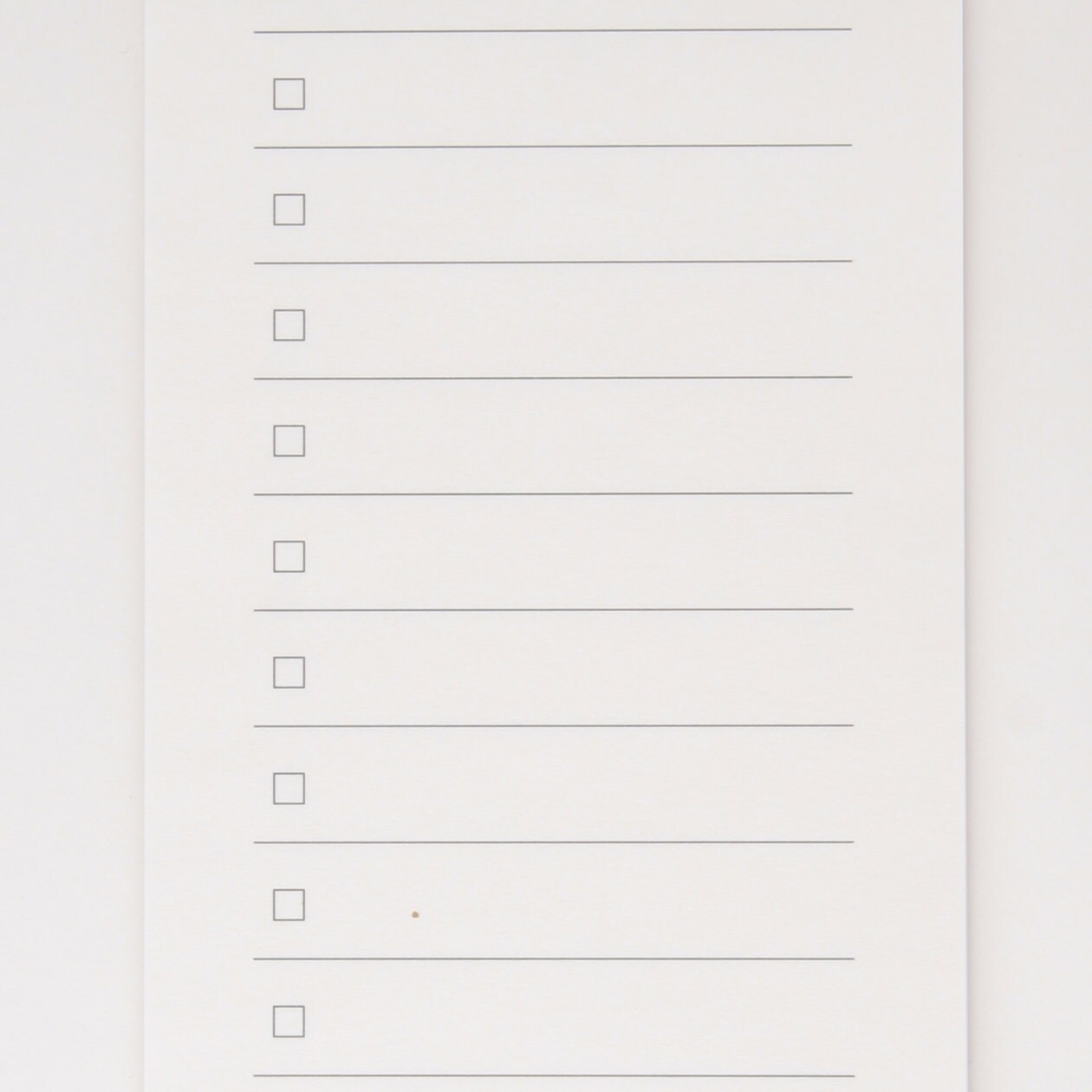 Sổ Ghi Chú Checklist MUJI