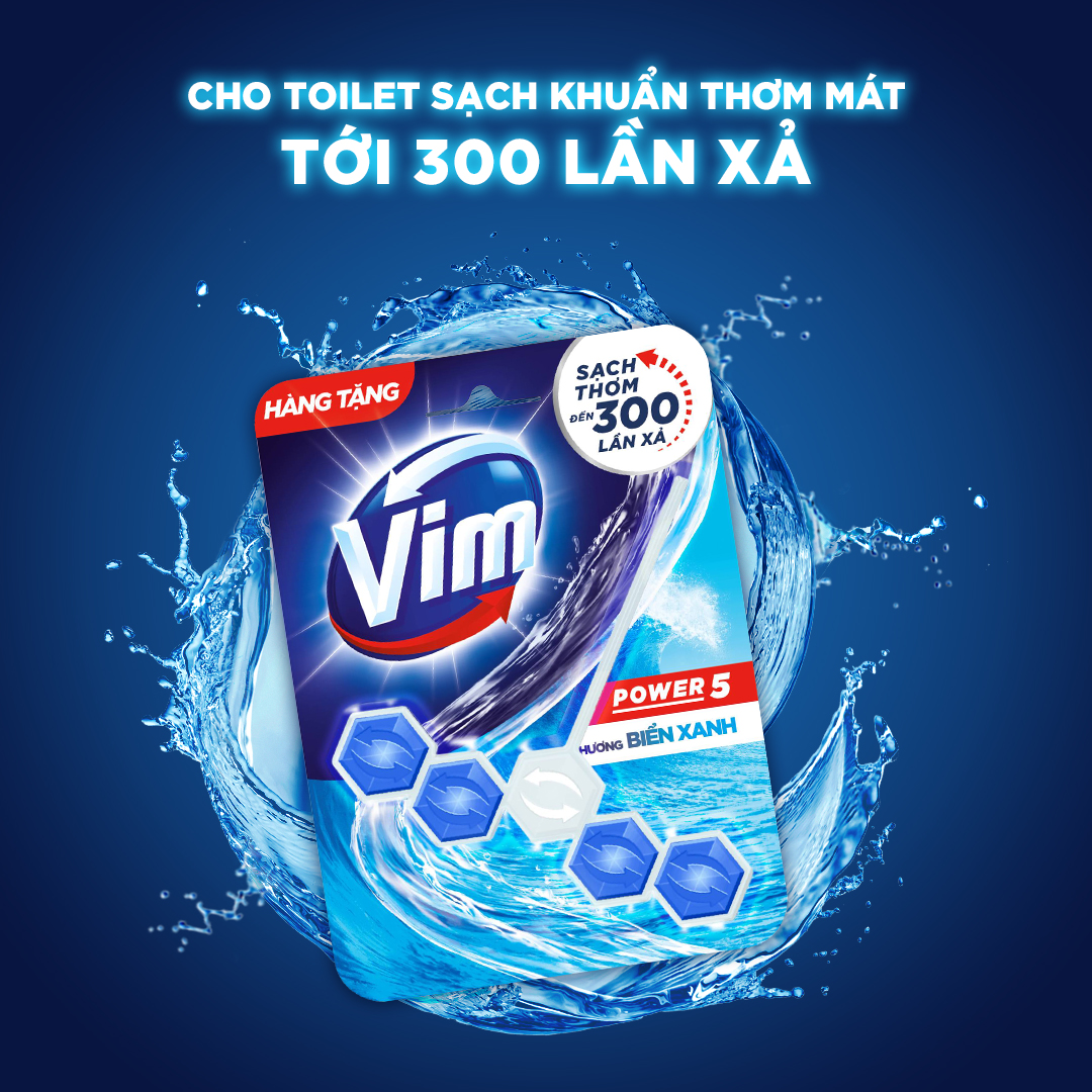 [Hàng tặng không bán] Combo 2 Viên treo bồn cầu VIM 55G