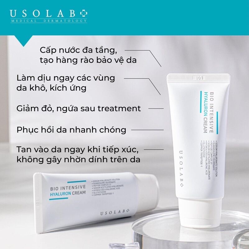 [FreeshipMAX] Kem Dưỡng Hyaluron Cream Usolab Cấp Nước HA Thuỷ Phân