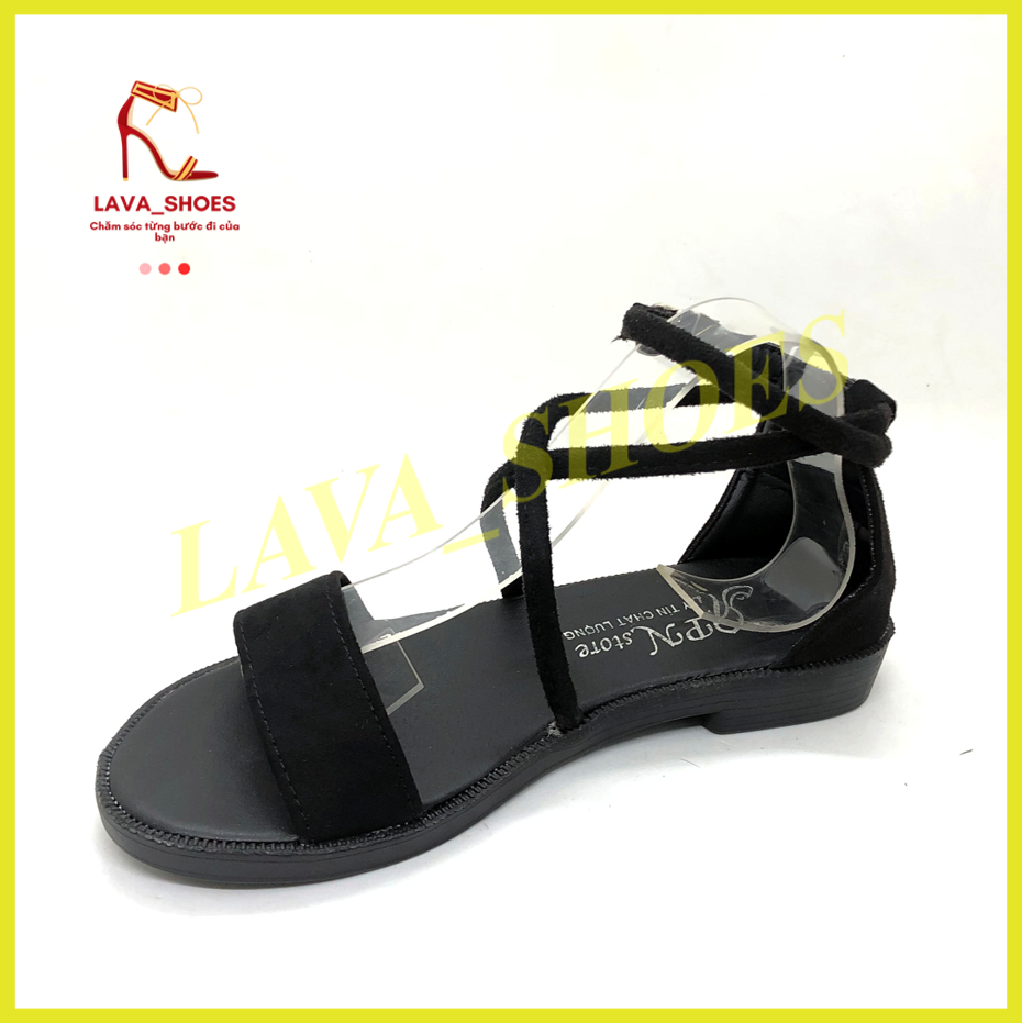 Women's Flat Sandals with Thin Straps and Round Straps Across the Feet - Db003