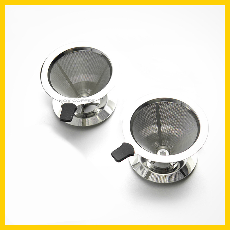 Phễu V60 Bằng Thép Hình Nón (Pour over)